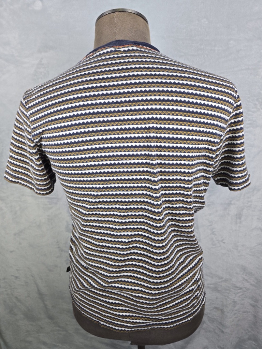 Howler Brothers Zuma Jacquard Stripe Pocket Tee M - Picture 4 of 7